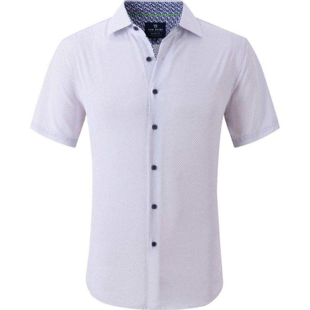 Tom Baine Mens Performance Stretch Button Up Shirt, NWT